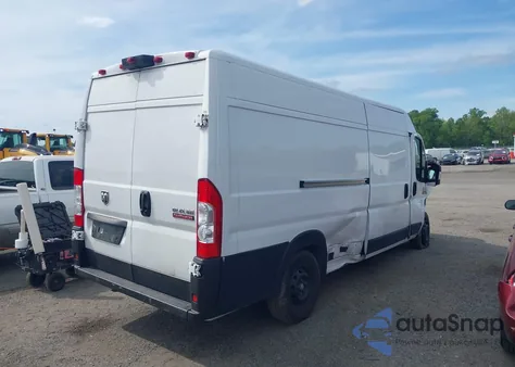2022 Ram Promaster 3500 Cargo Van High Roof 159 Wb Ext из США, поврежденный, VIN 3C6MRVJG7NE120741